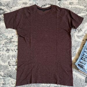 Alphalete Men’s Hero Seamless Tee in Sparrow